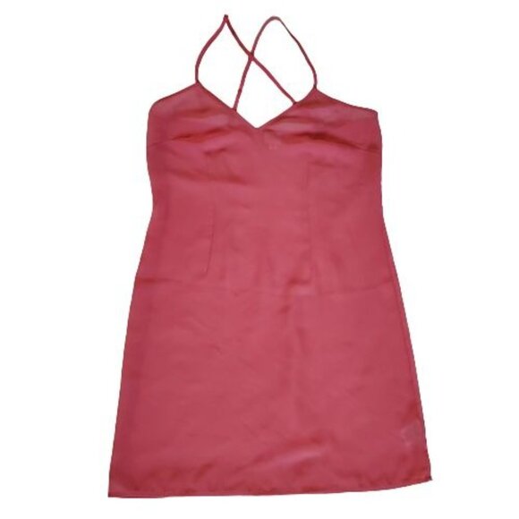 Anthropologie 9-H15 STCL Postage Stamp Pink Camisole Night Dress Women's Size 6 - Picture 2 of 11